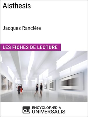 cover image of Aisthesis de Jacques Rancière